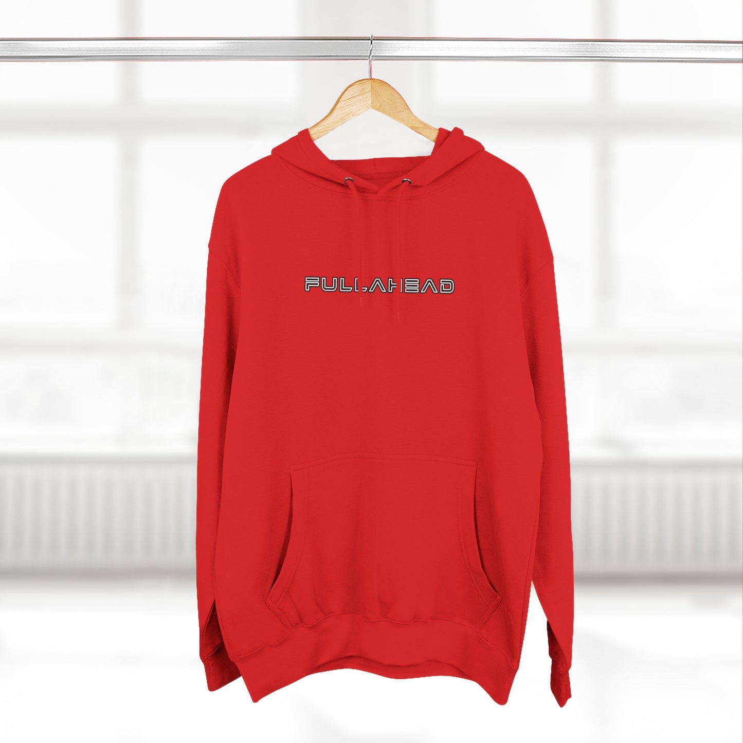 Full Ahead Fleece Hoodie - Cozy, Stylish Hoodie for Adventure Seekers, Gift for Him/Her, Unisex Hoodie, Casual Apparel, Everyday Comfort