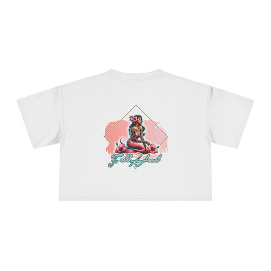 Women's Crop Tee Tatted Mermaid