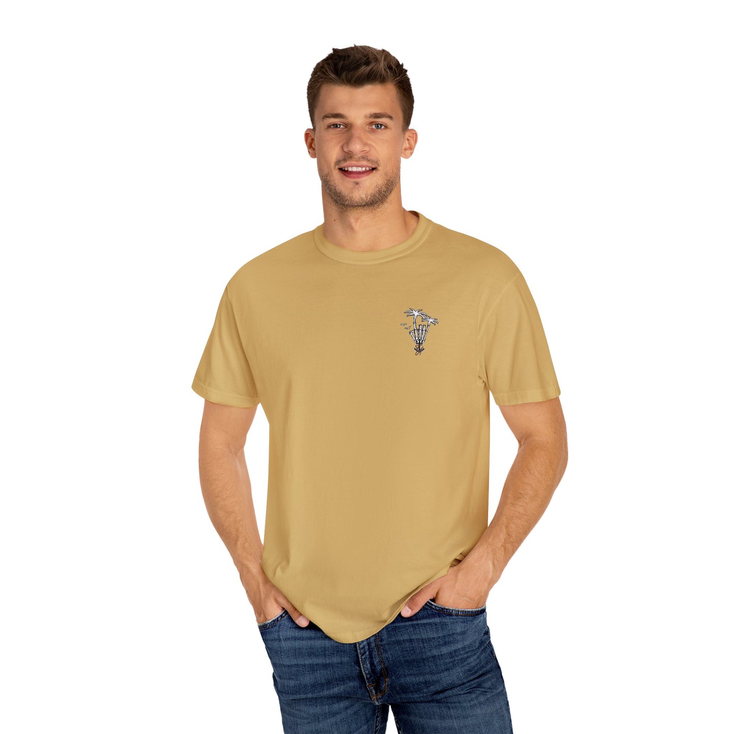 Tropical Vibes Skeleton T-Shirt