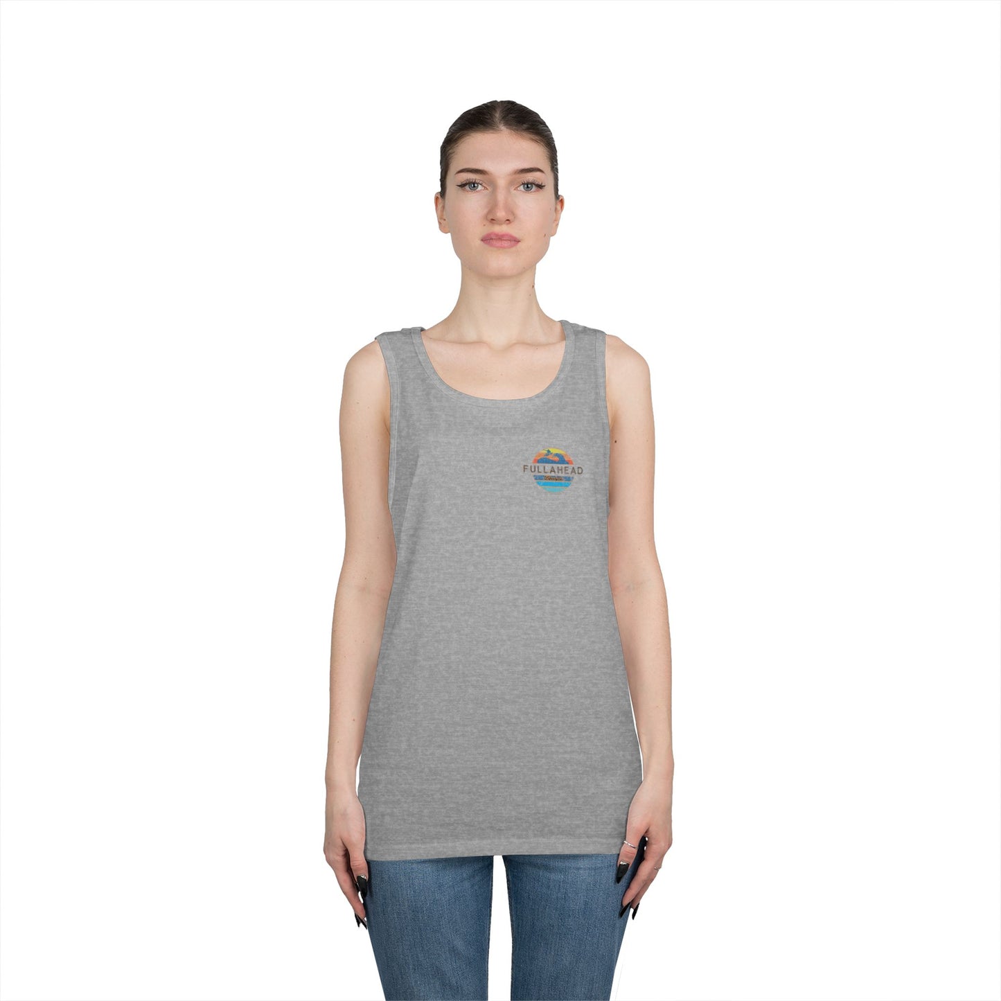 Unisex Vintage Beach Tank Top, Casual Summer Wear, Gift for Beach Lovers, Trendy Graphic Tee, Vacation Outfit, Beach Party Essential