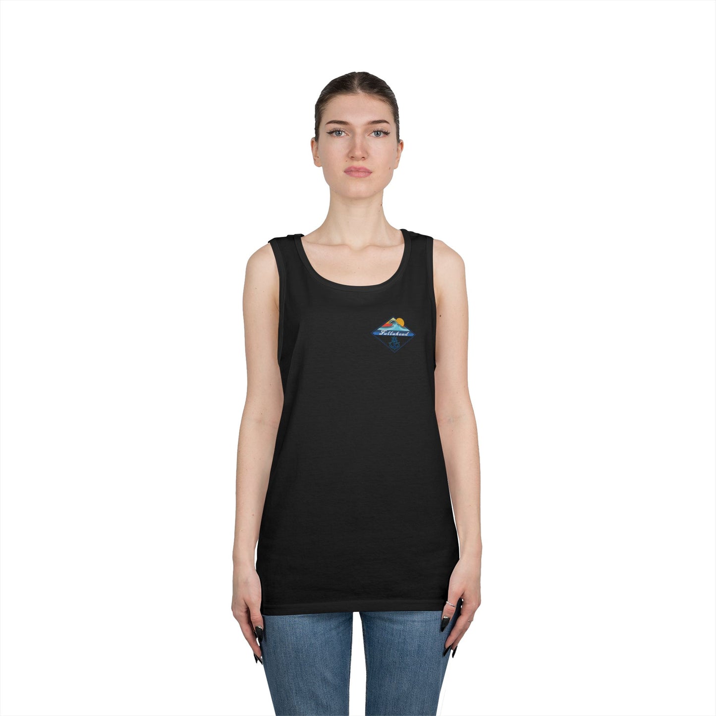 Adventure Awaits Unisex Cotton Tank Top, Summer Shirt, Beach Wear, Gift for Travelers, Unisex Summer Apparel, Casual Tank