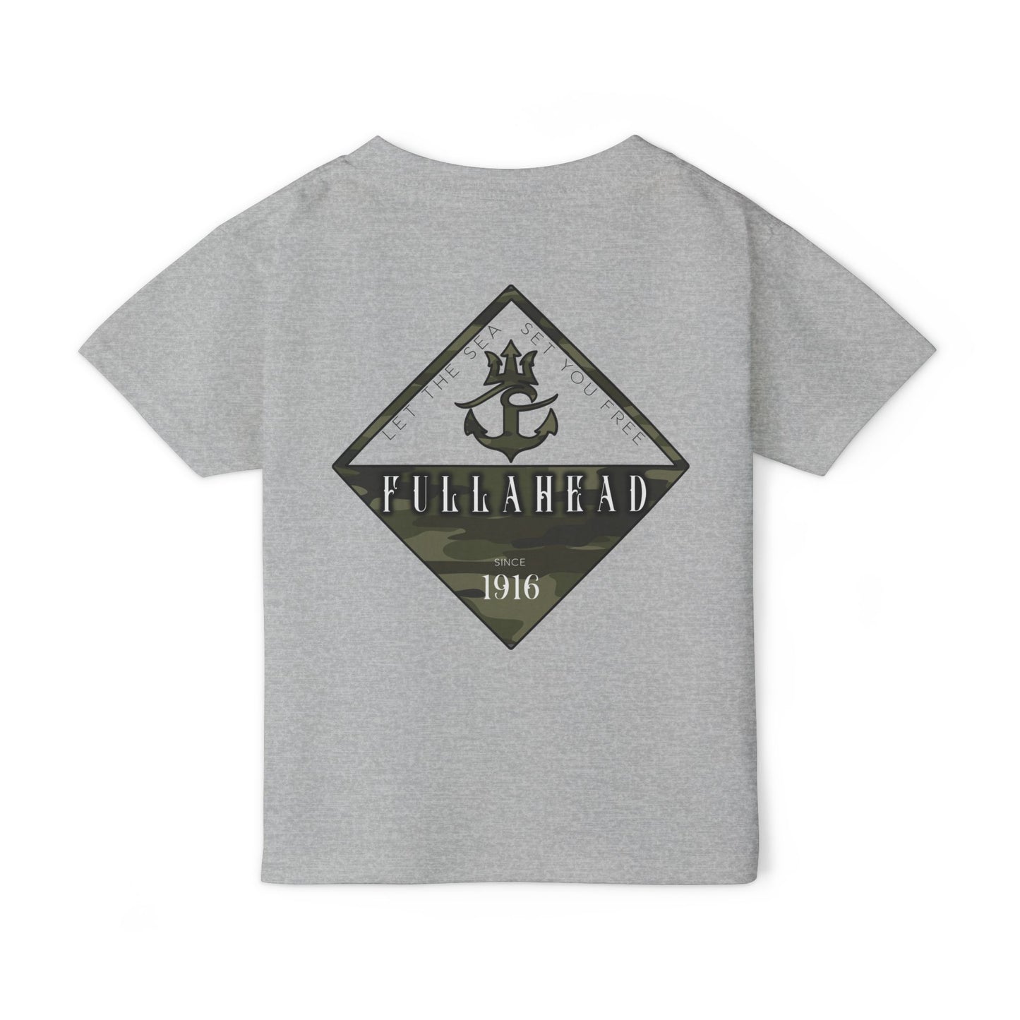 Kids Camo Square Tag