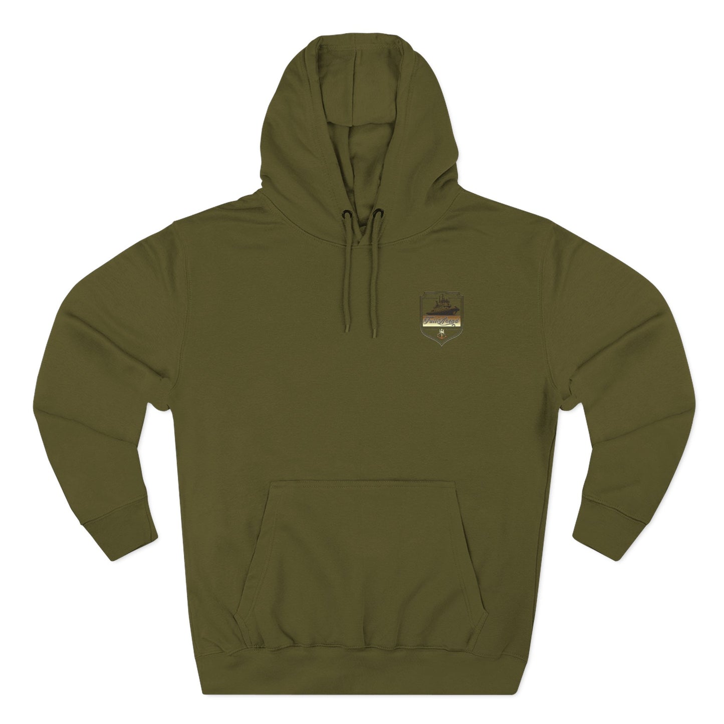 Nautical Theme Fleece Hoodie - Perfect for Boat Lovers, Casual Wear, Gifting, Holidays and Layering