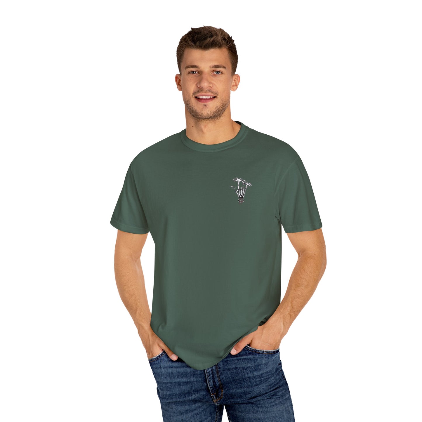 Tropical Vibes Skeleton T-Shirt