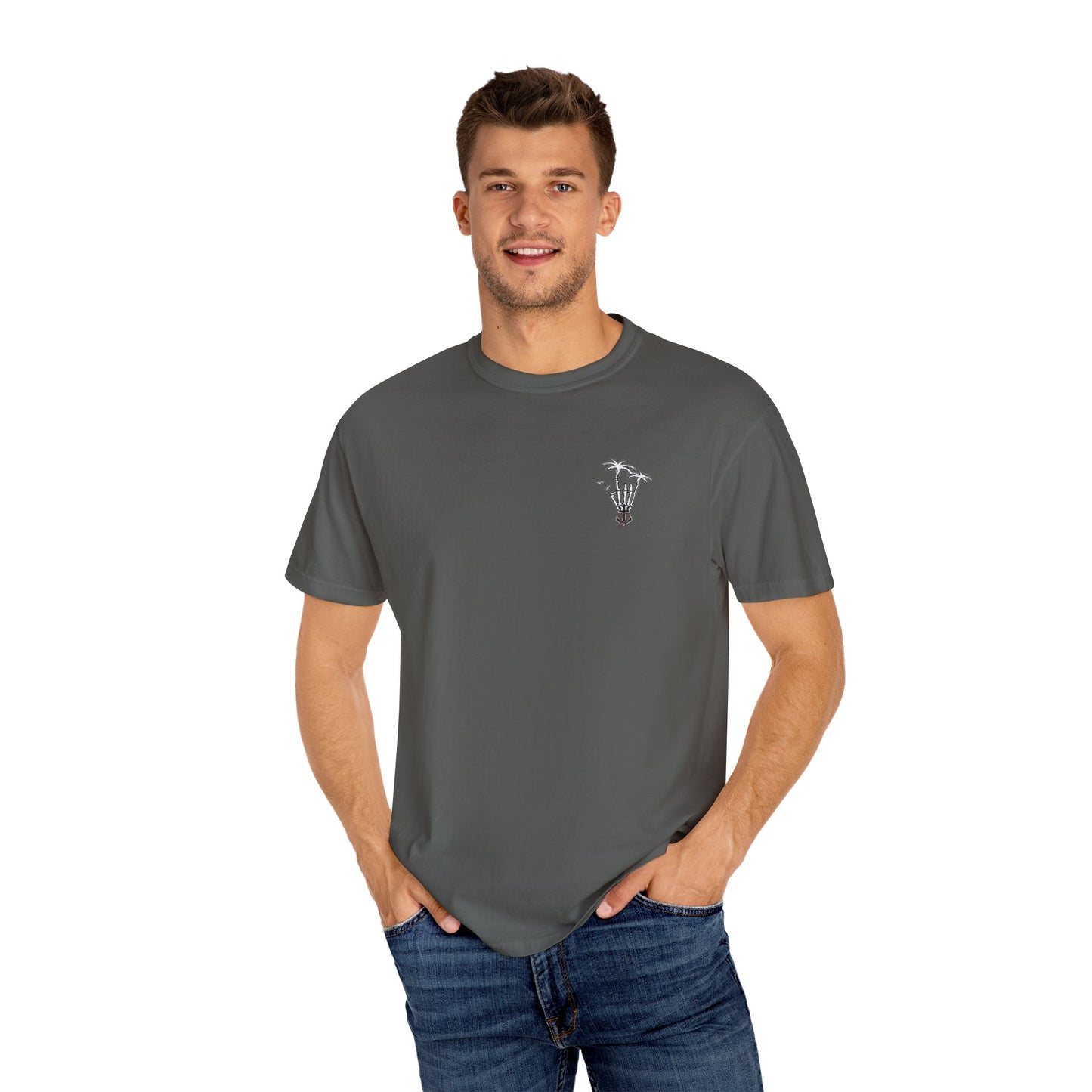 Tropical Vibes Skeleton T-Shirt