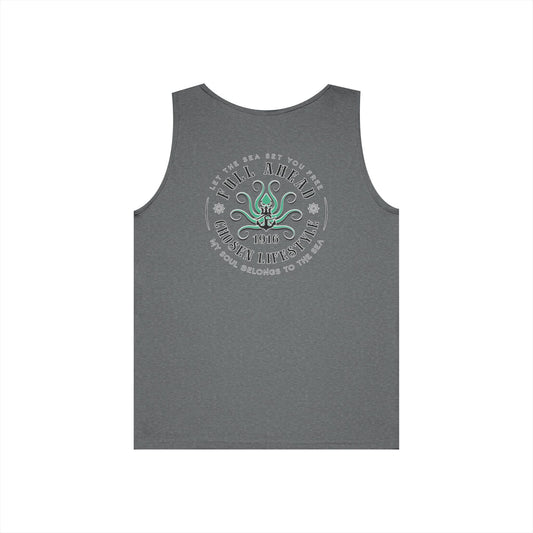 Adventure Seeker Tank Top - Trendy Unisex Cotton Sleeveless Shirt, Beach Wear, Casual Summer, Gift for Outdoor Lovers, Camping Outfit