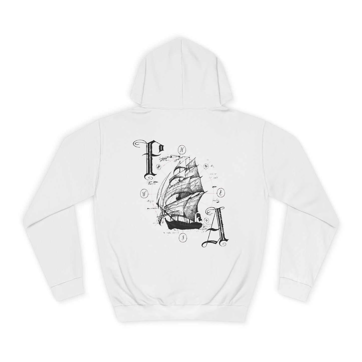 Nautical Adventure Hoodie - Unisex College Style Sweatshirt, Perfect for Students, Gifts for Graduates, Casual Wear, Nautical Themed Fashion