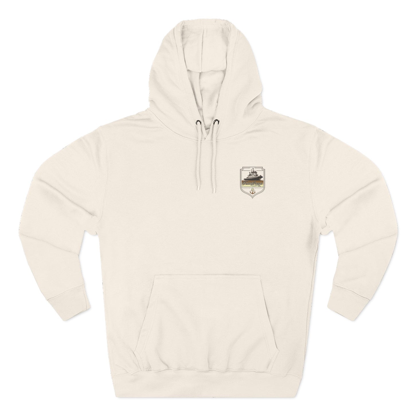 Nautical Theme Fleece Hoodie - Perfect for Boat Lovers, Casual Wear, Gifting, Holidays and Layering