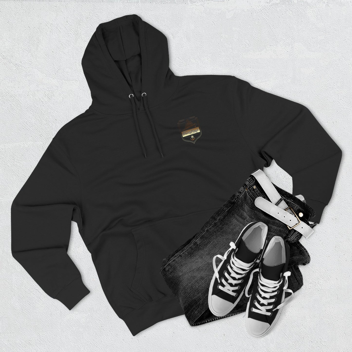 Nautical Theme Fleece Hoodie - Perfect for Boat Lovers, Casual Wear, Gifting, Holidays and Layering