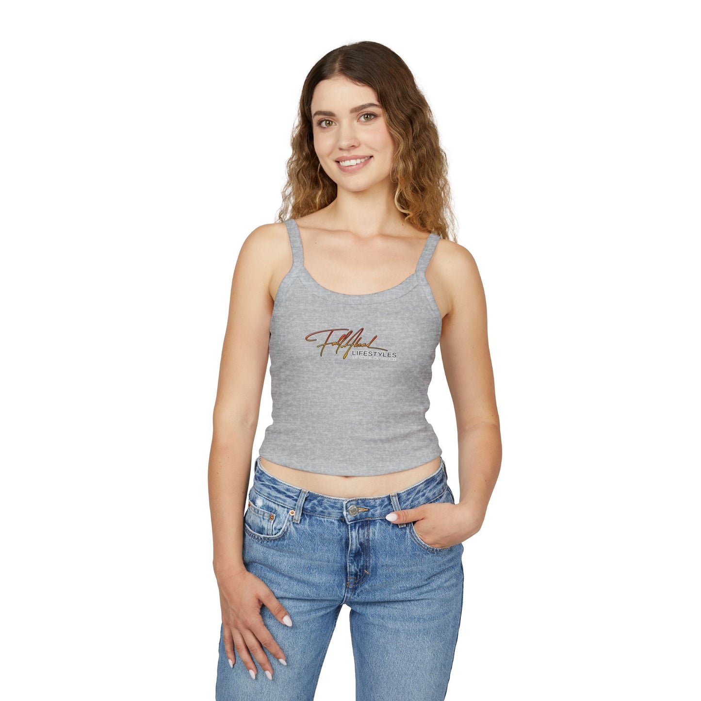 Stylish Women's Spaghetti Strap Tank Top