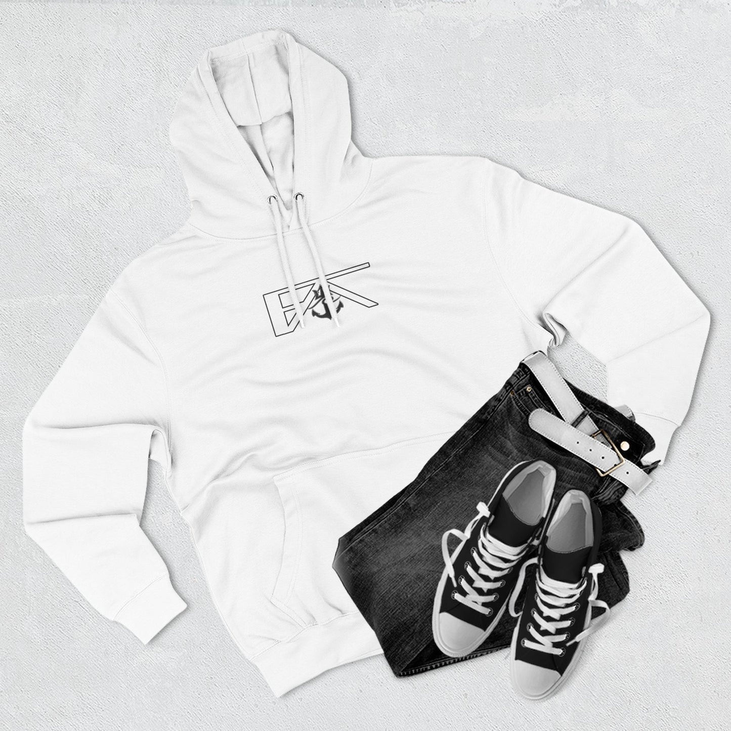 Stylish Three-Panel Fleece Hoodie | Cozy Casual Wear, Trendy Street Style, Perfect Gift, Fall Fashion, Everyday Comfort