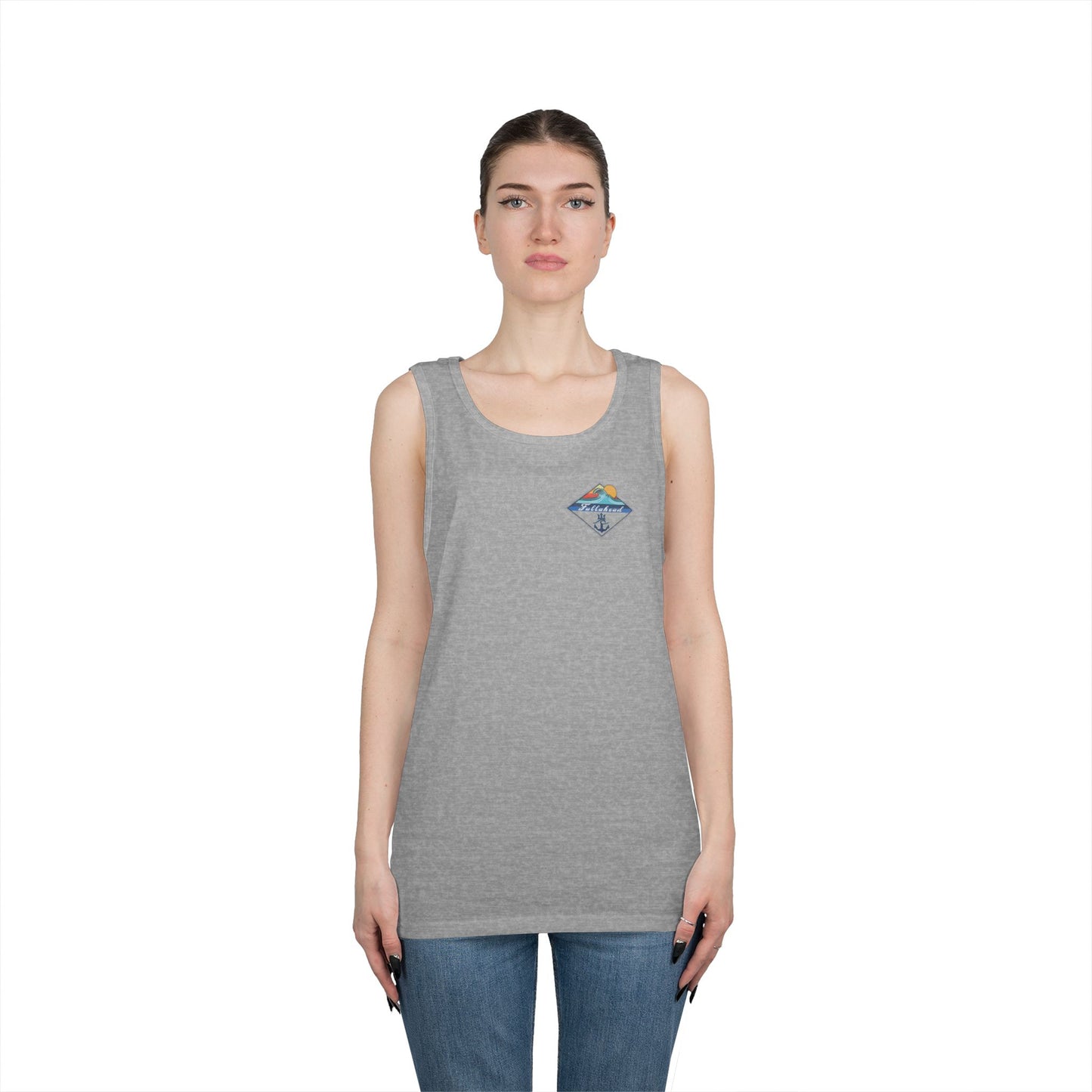 Adventure Awaits Unisex Cotton Tank Top, Summer Shirt, Beach Wear, Gift for Travelers, Unisex Summer Apparel, Casual Tank