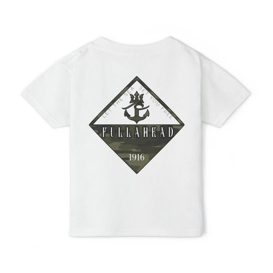 Kids Camo Square Tag