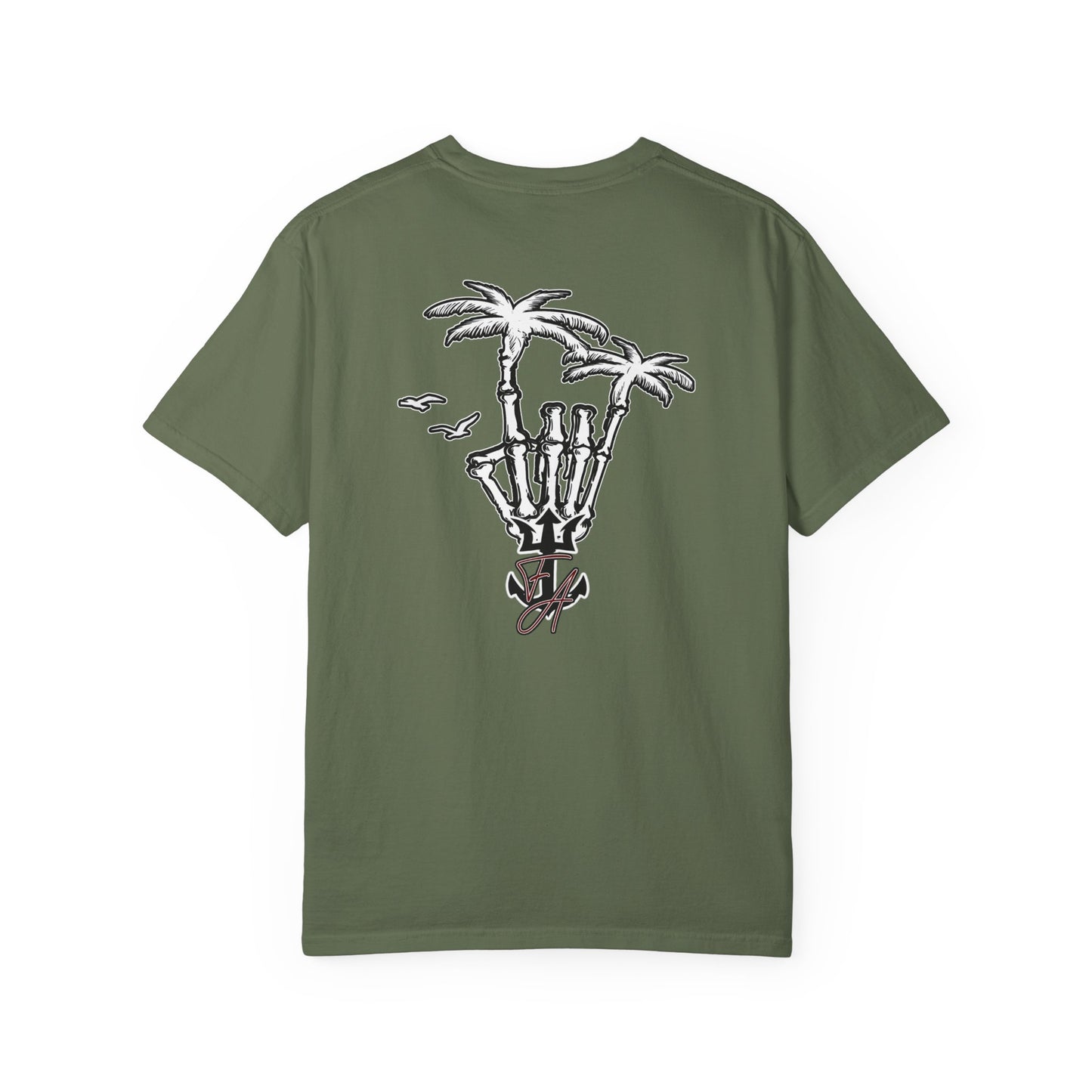 Tropical Vibes Skeleton T-Shirt