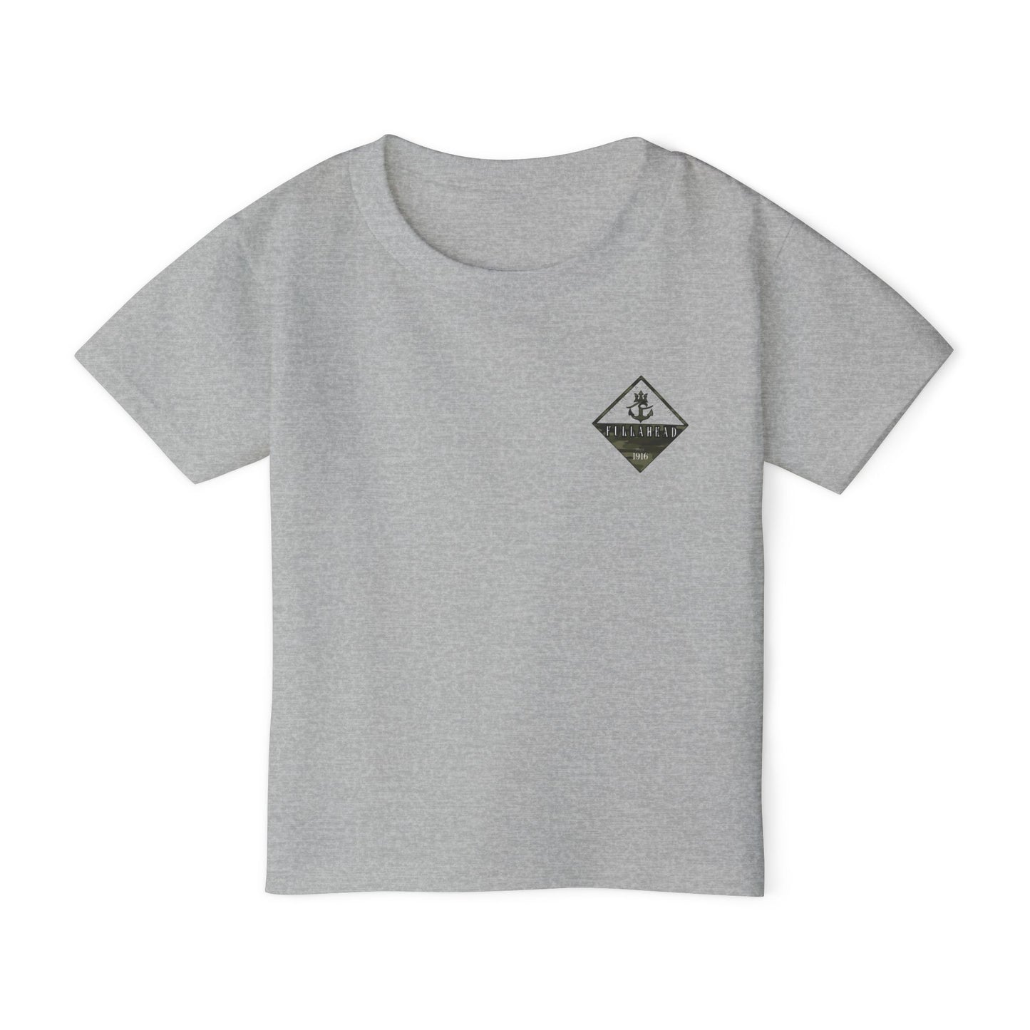 Kids Camo Square Tag