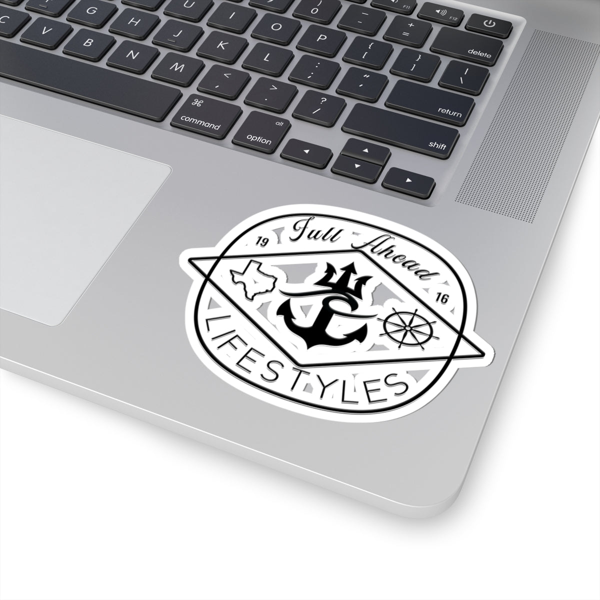 Nautical Adventure Kiss-Cut Stickers, Laptop Decals, Travel Decor, Marine Enthusiast Gifts, Custom Stickers, Waterproof Vinyl