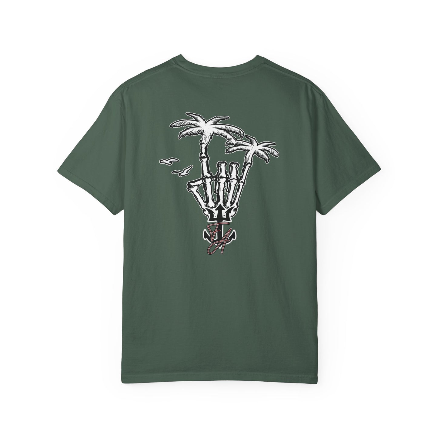Tropical Vibes Skeleton T-Shirt