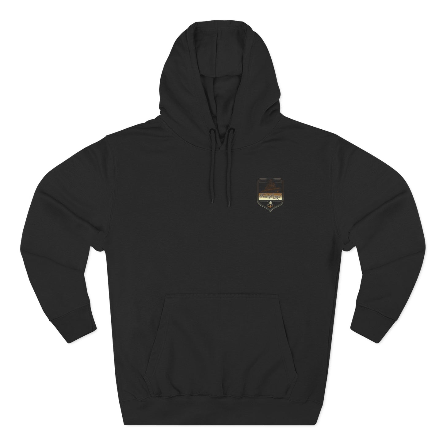 Nautical Theme Fleece Hoodie - Perfect for Boat Lovers, Casual Wear, Gifting, Holidays and Layering