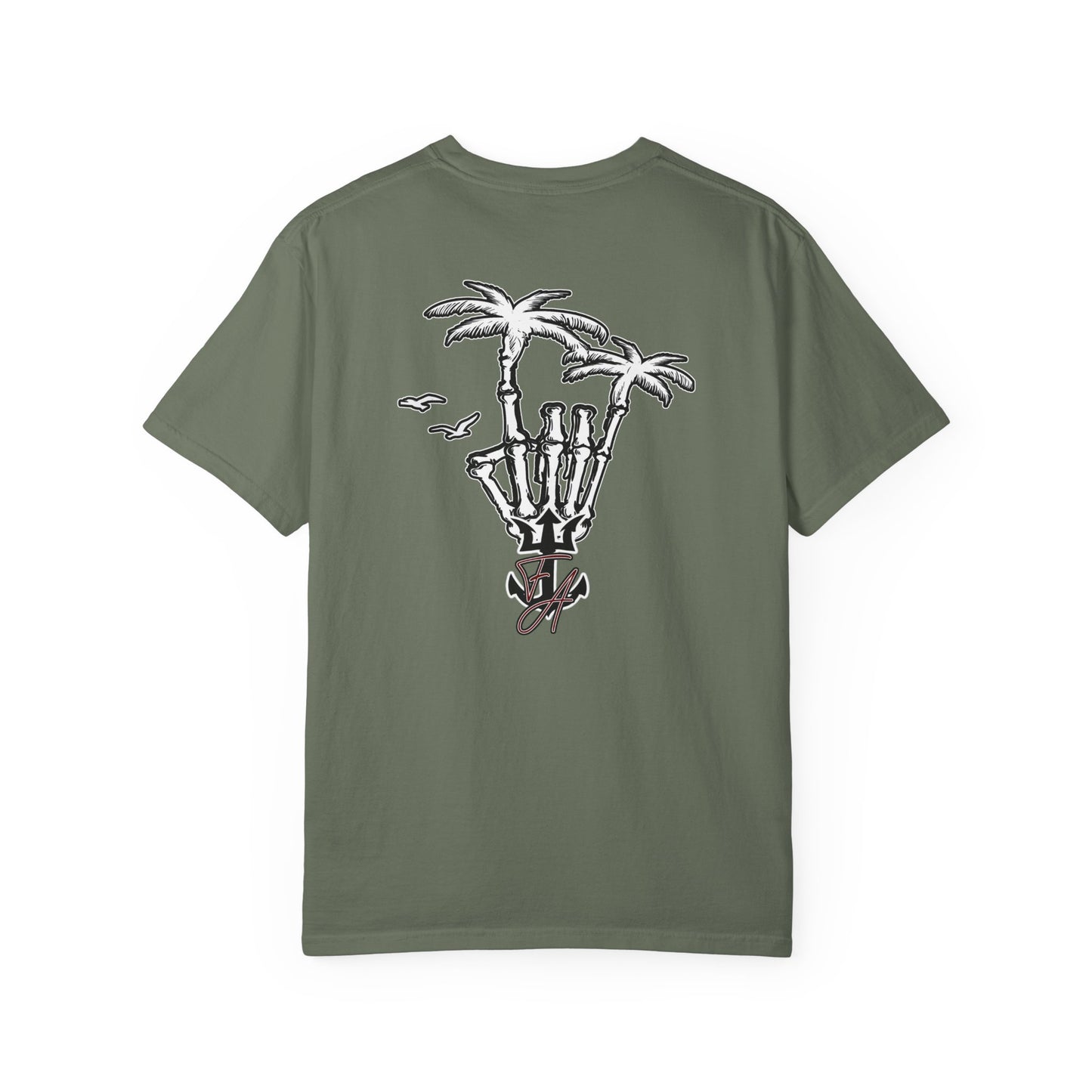 Tropical Vibes Skeleton T-Shirt
