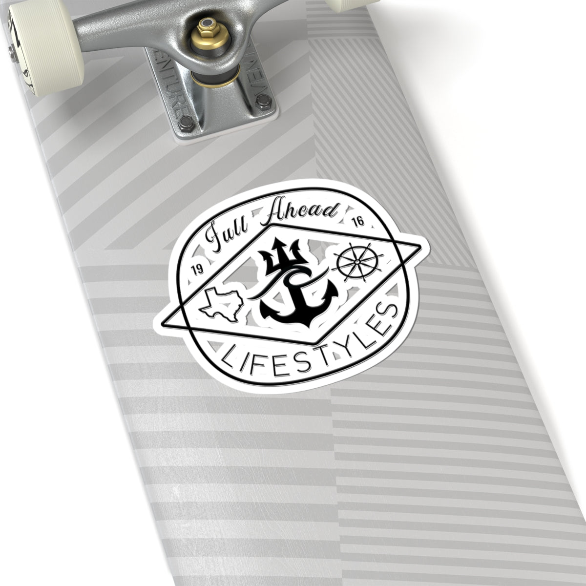 Nautical Adventure Kiss-Cut Stickers, Laptop Decals, Travel Decor, Marine Enthusiast Gifts, Custom Stickers, Waterproof Vinyl