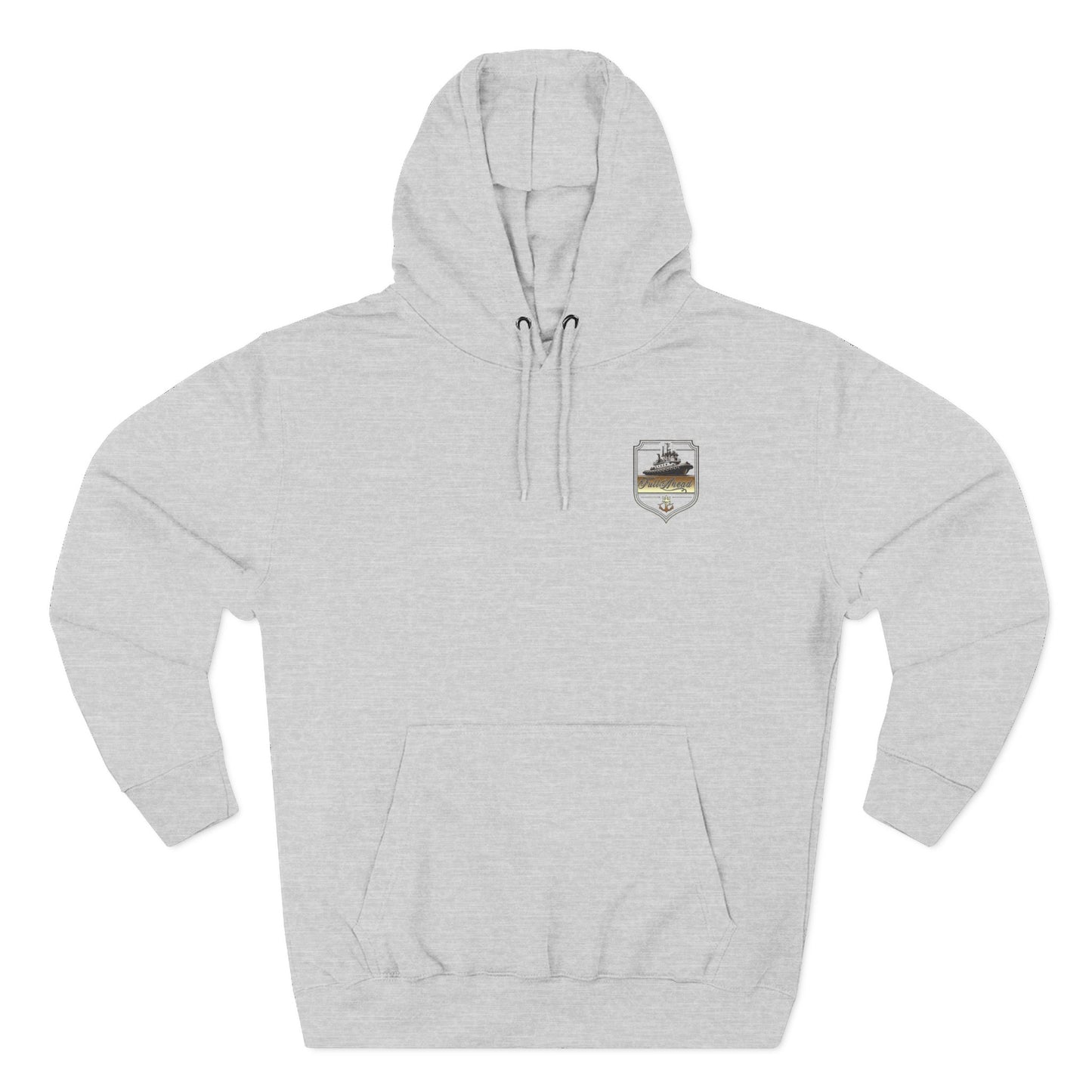 Nautical Theme Fleece Hoodie - Perfect for Boat Lovers, Casual Wear, Gifting, Holidays and Layering