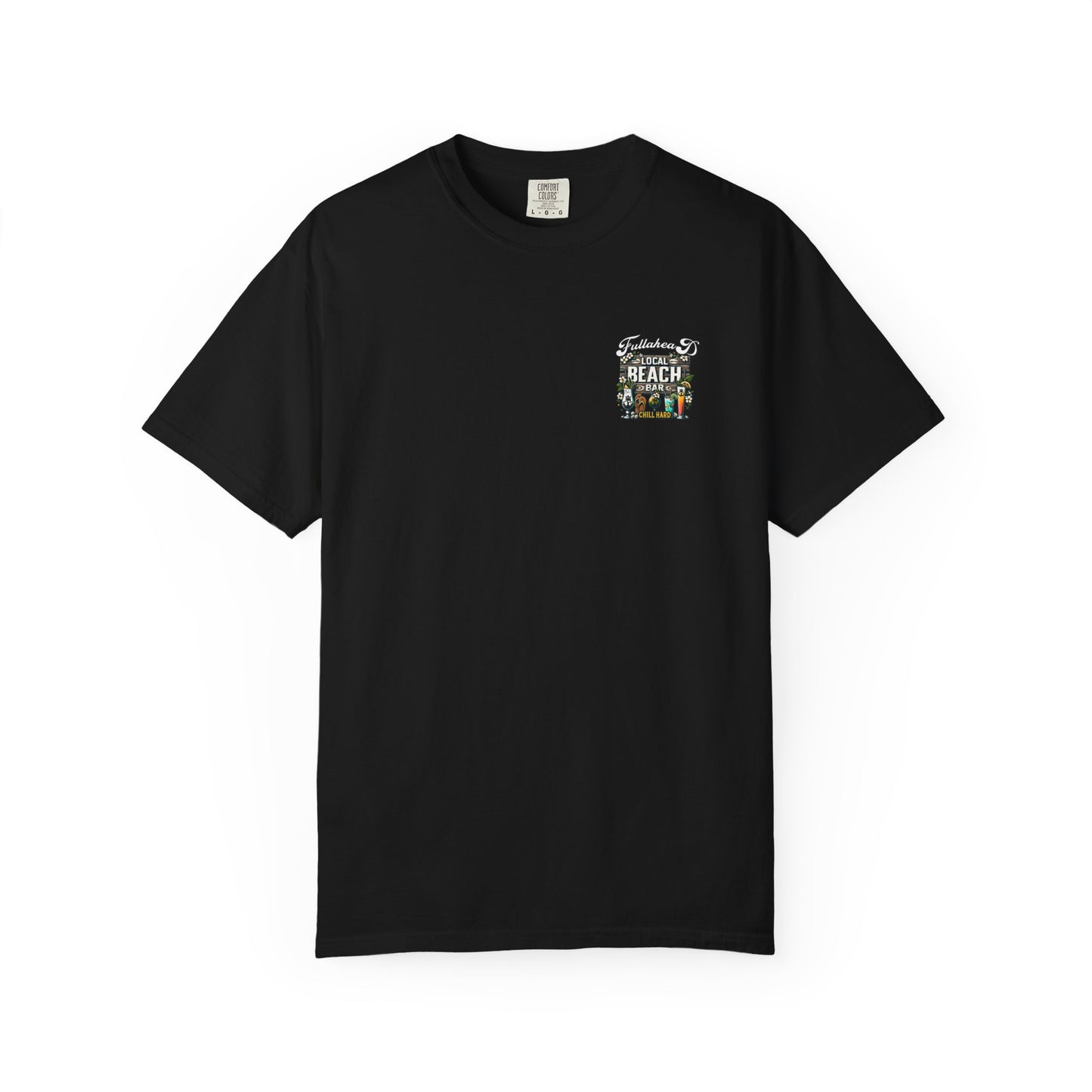 Beach Bar Vibes Unisex T-Shirt | Chill Hard Graphic Tee, Summer Sessions, Vacation Style, Gift for Beach Lovers, Casual Wear