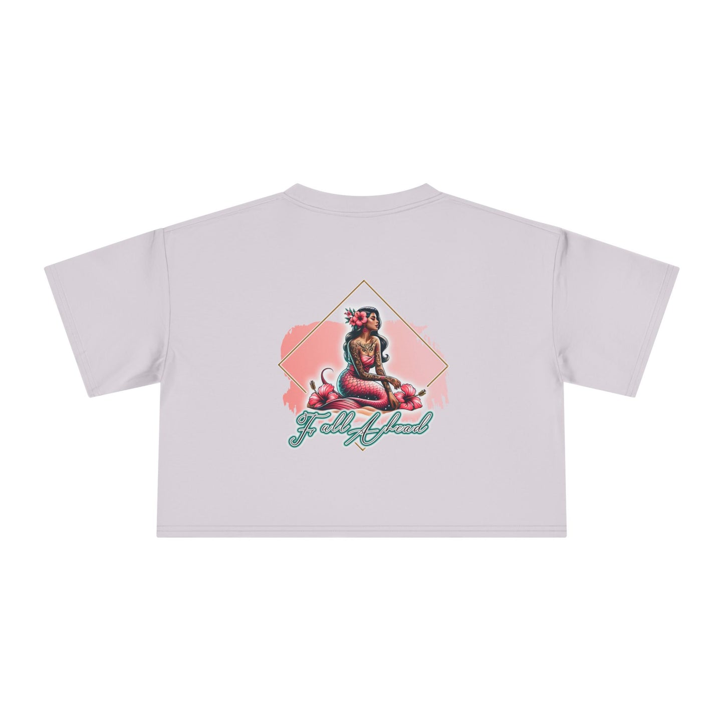 Women's Crop Tee Tatted Mermaid