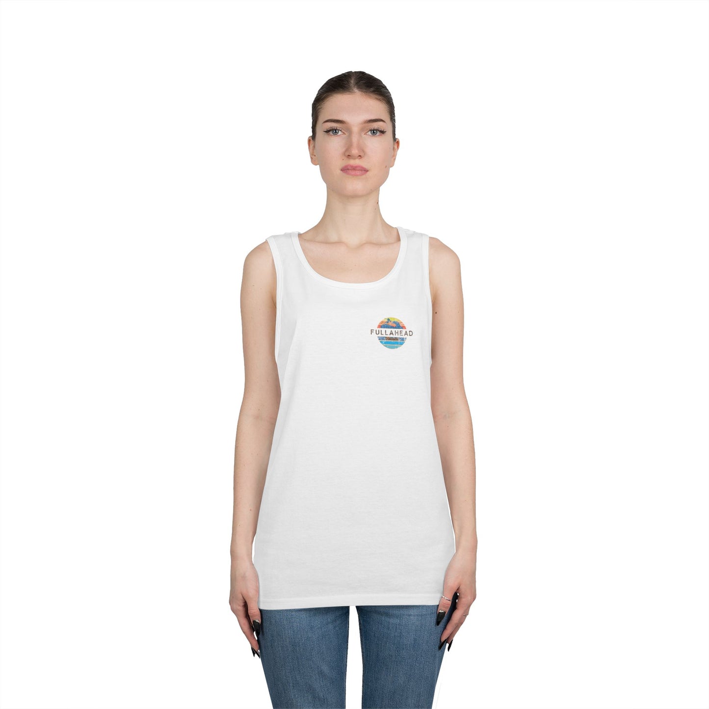 Unisex Vintage Beach Tank Top, Casual Summer Wear, Gift for Beach Lovers, Trendy Graphic Tee, Vacation Outfit, Beach Party Essential