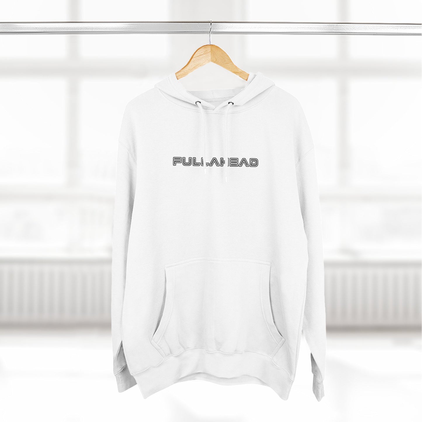 Full Ahead Fleece Hoodie - Cozy, Stylish Hoodie for Adventure Seekers, Gift for Him/Her, Unisex Hoodie, Casual Apparel, Everyday Comfort