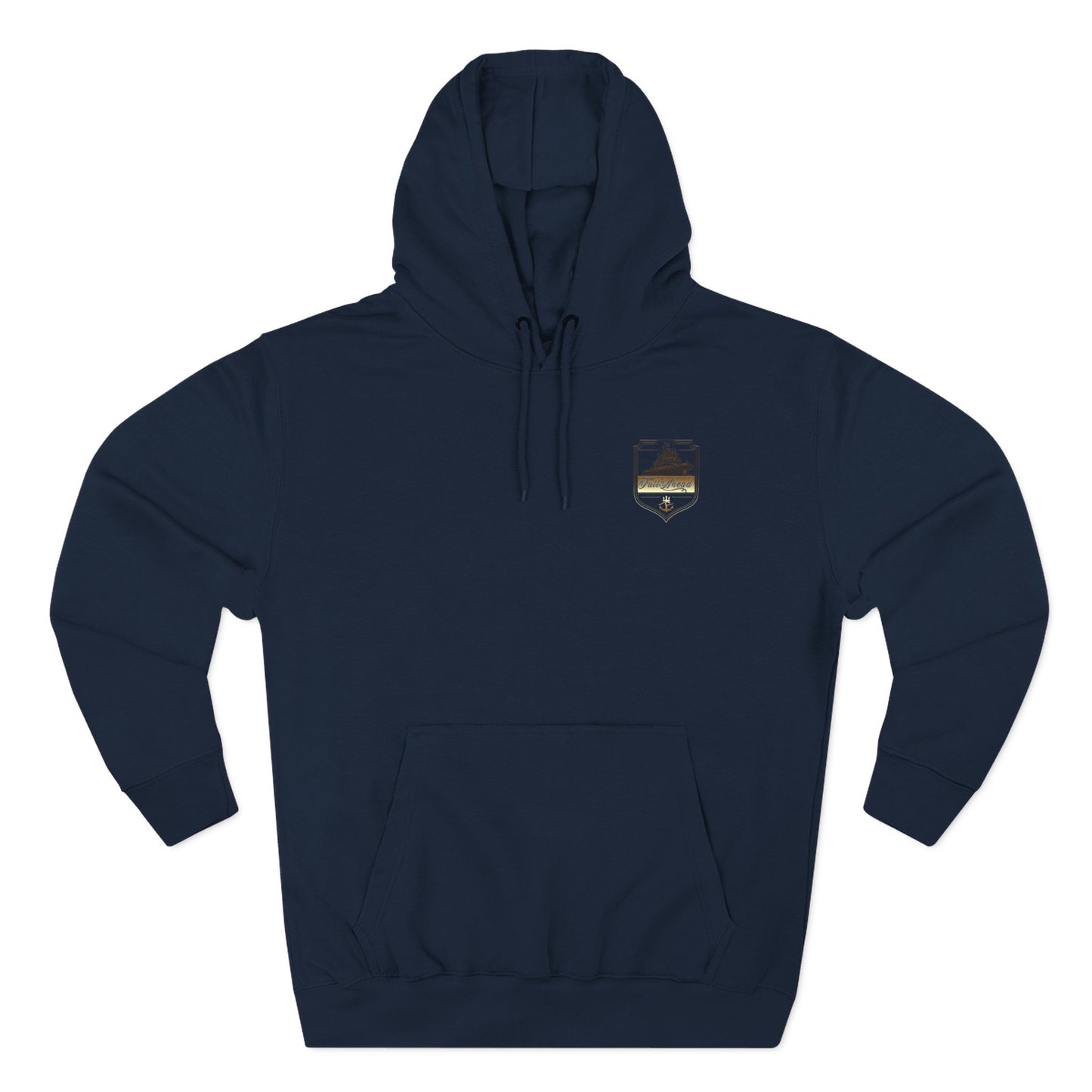 Nautical Theme Fleece Hoodie - Perfect for Boat Lovers, Casual Wear, Gifting, Holidays and Layering