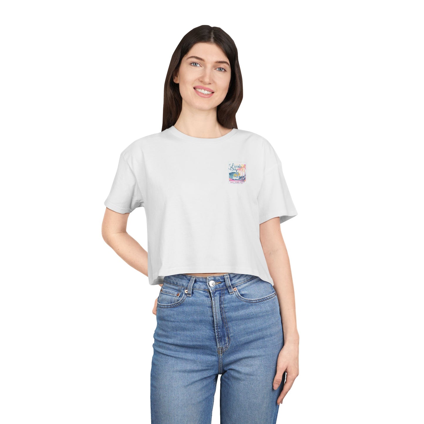 Locals Only Women's Crop Tee