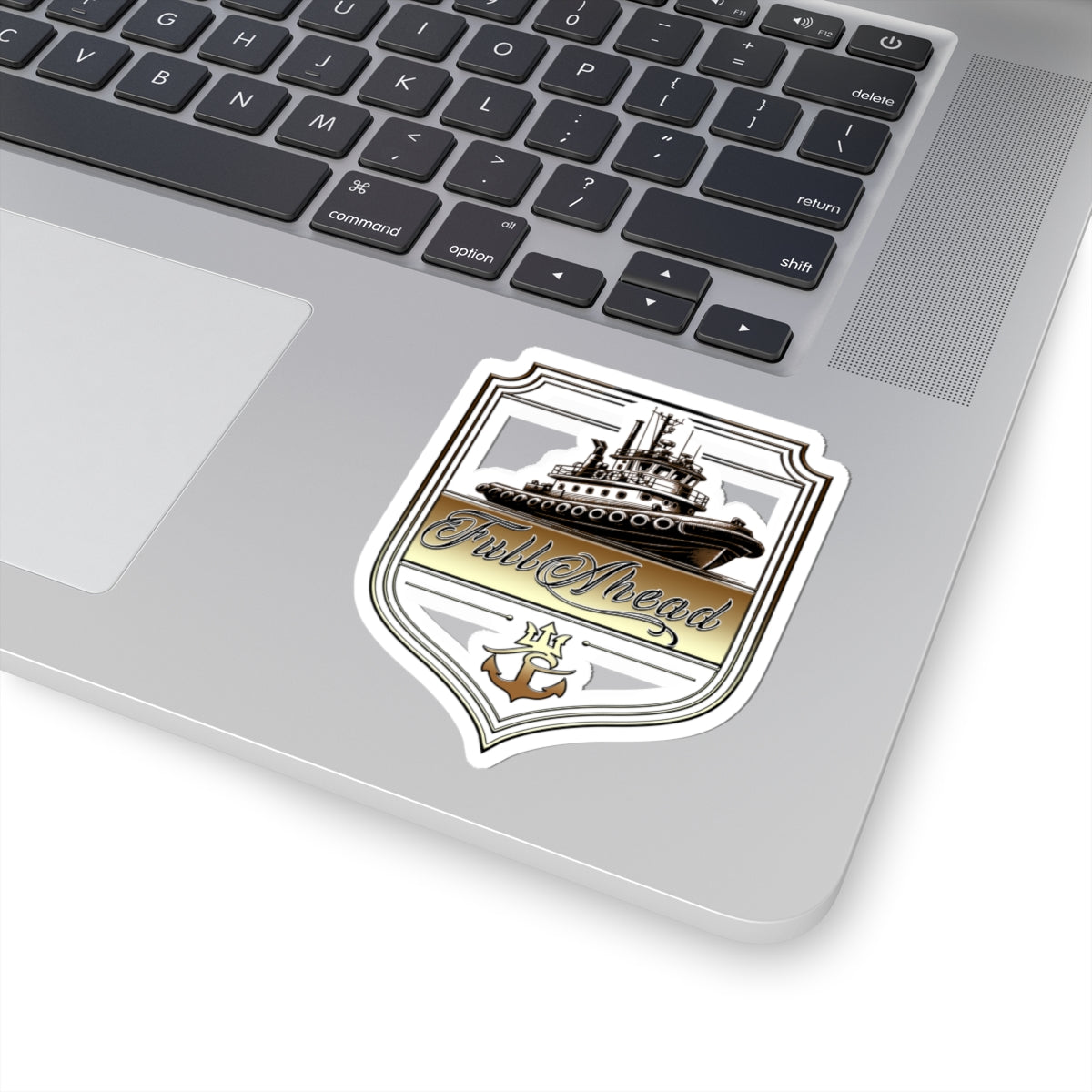 Nautical Kiss-Cut Stickers | Tugboat Design, Marine Decor, Laptop Stickers, Planner Accessories, Boat Lover Gifts