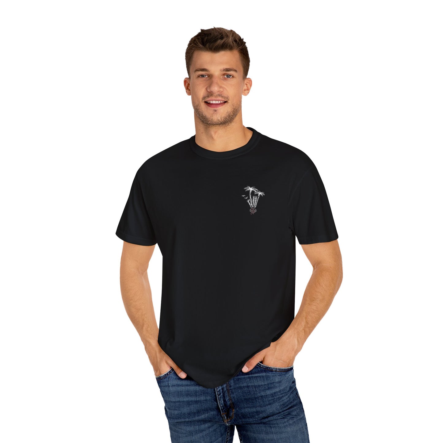 Tropical Vibes Skeleton T-Shirt