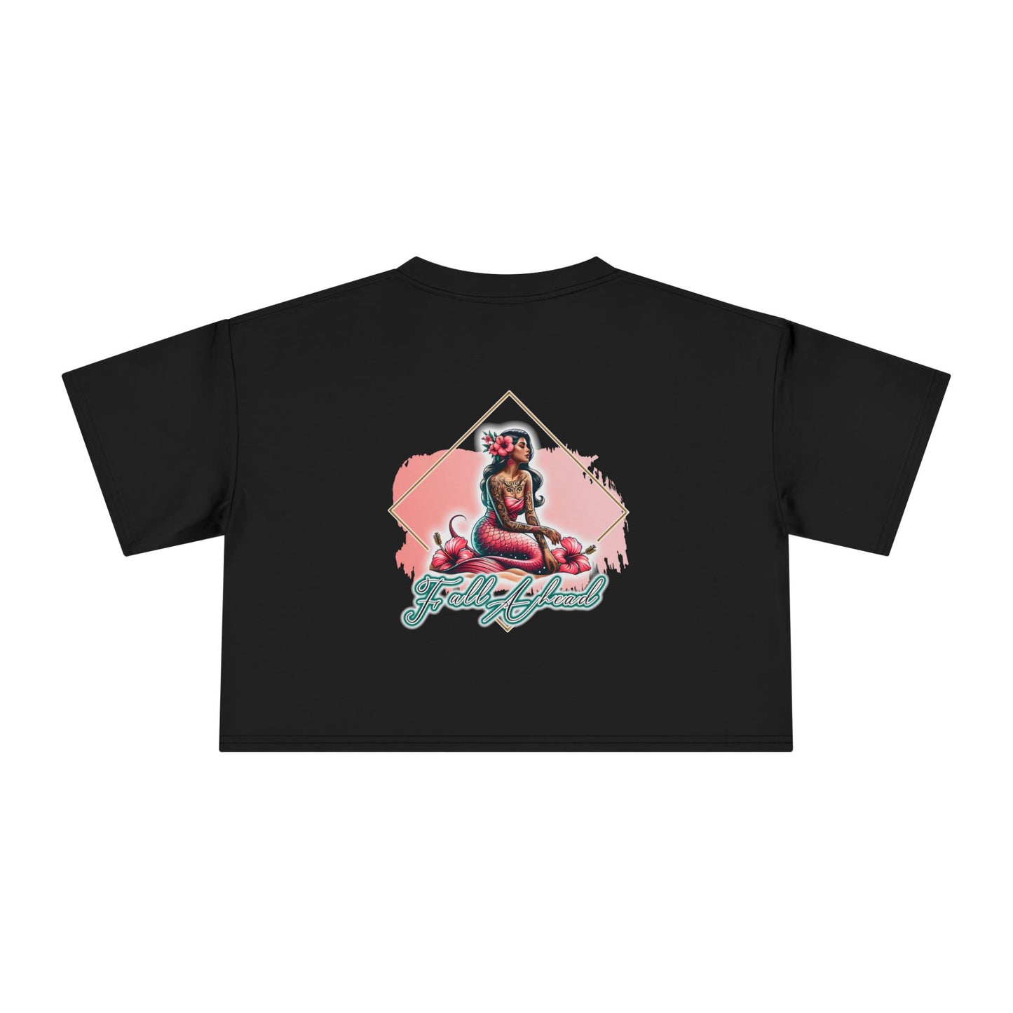 Women's Crop Tee Tatted Mermaid