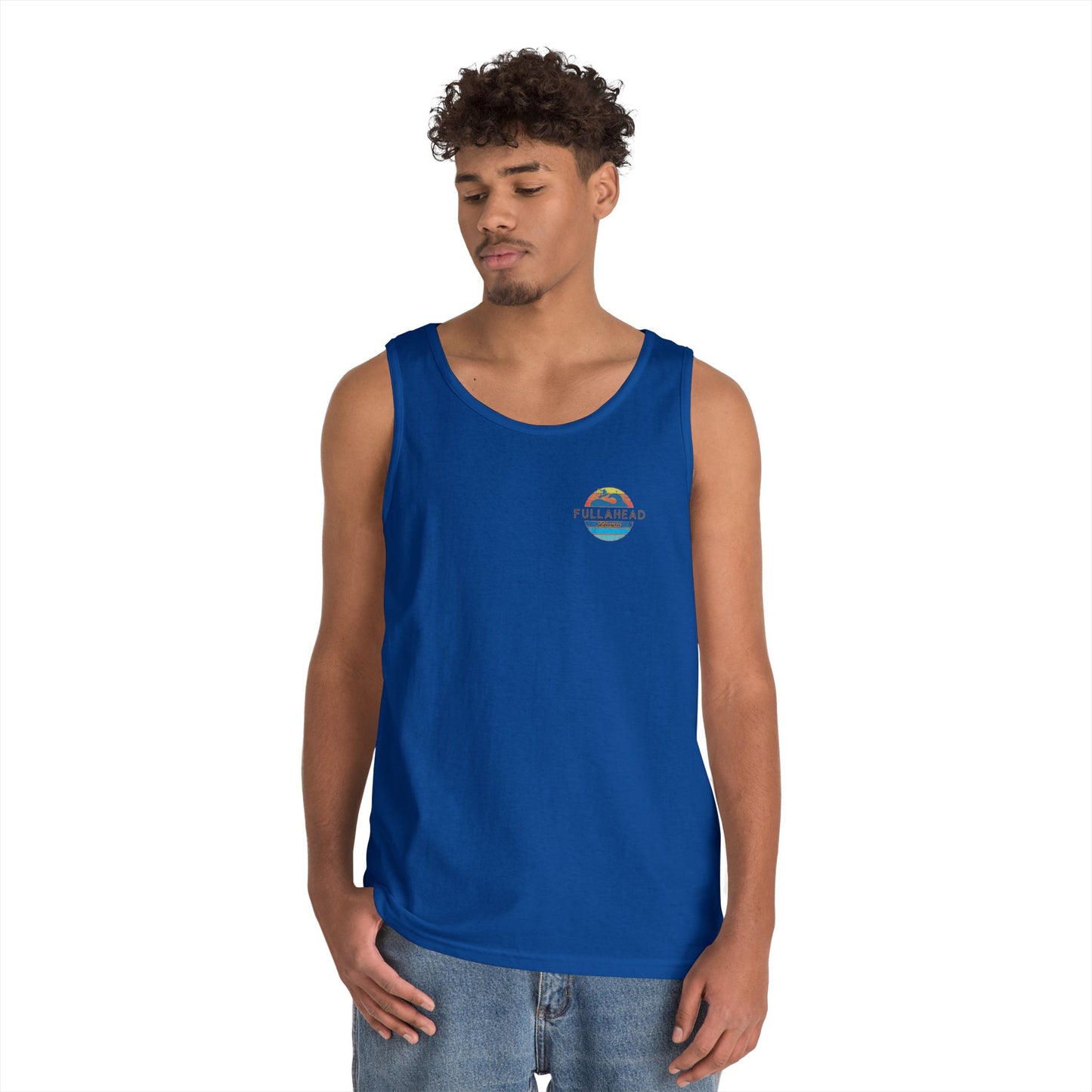 Unisex Vintage Beach Tank Top, Casual Summer Wear, Gift for Beach Lovers, Trendy Graphic Tee, Vacation Outfit, Beach Party Essential