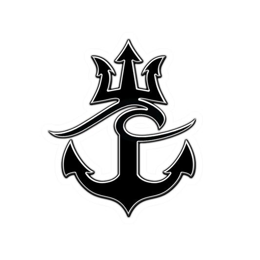 Nautical Kiss-Cut Stickers for Ocean Lovers, Laptop Decor, Custom Stickers, Maritime Gifts, Boat Enthusiasts, Adventure Decals