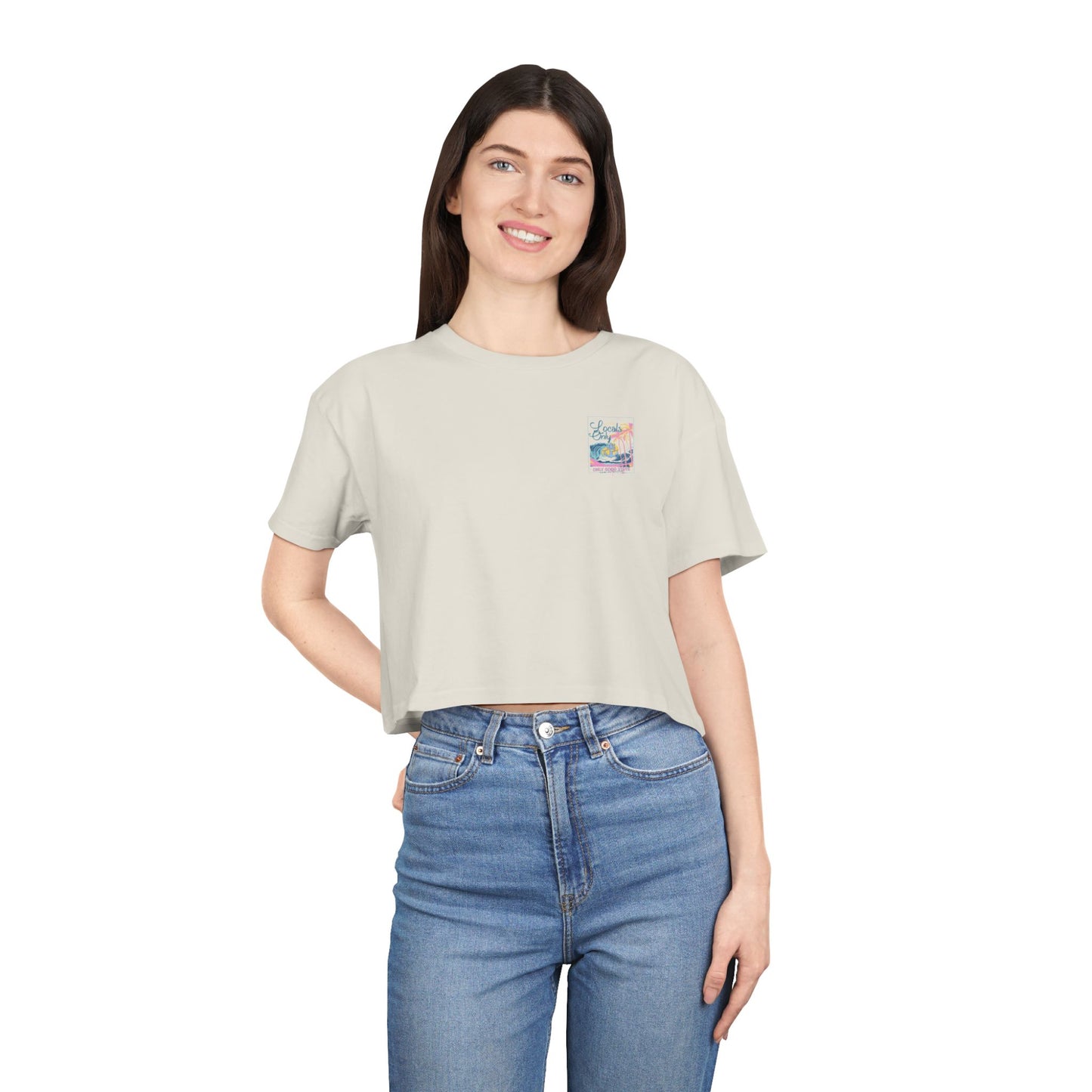 Locals Only Women's Crop Tee