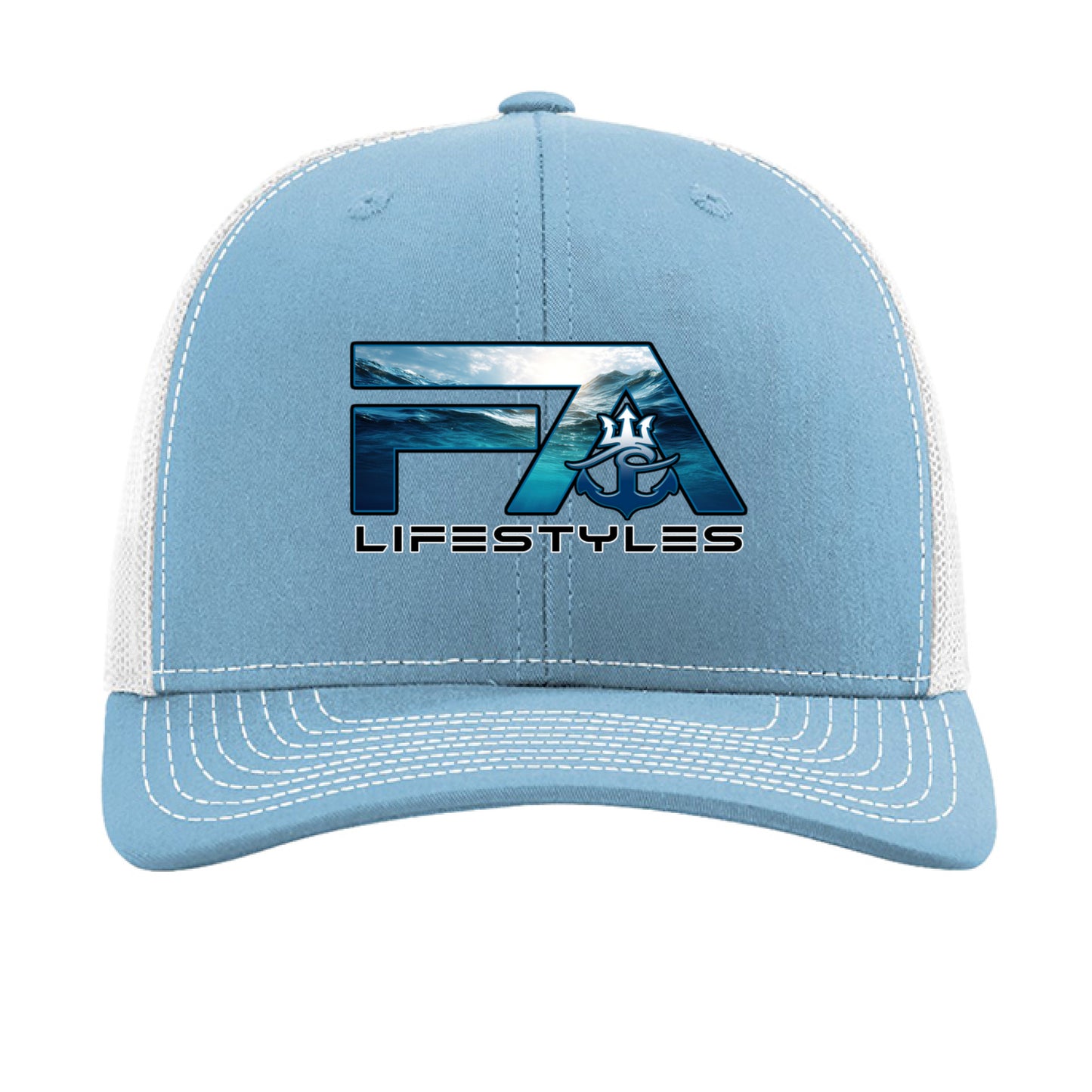 Columbia Blue/ White - FRONT