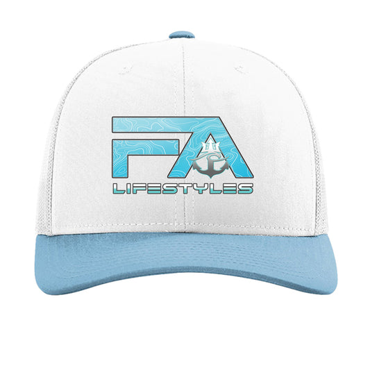 White/ White/ Columbia Blue - FRONT