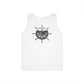 Nautical Skull Tank Top, Summer Apparel, Beach Wear, Unisex Fashion, Gift for Sailors, Ocean Lover's Gift