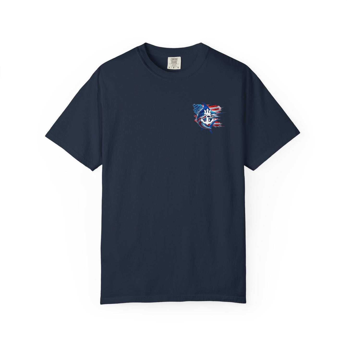 Patriotic Fish Graphic Tee