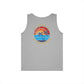 Sunset Vibes Unisex Cotton Tank Top – Beachwear, Summer Fashion, Vacation Top, Casual Wear, Gift Idea