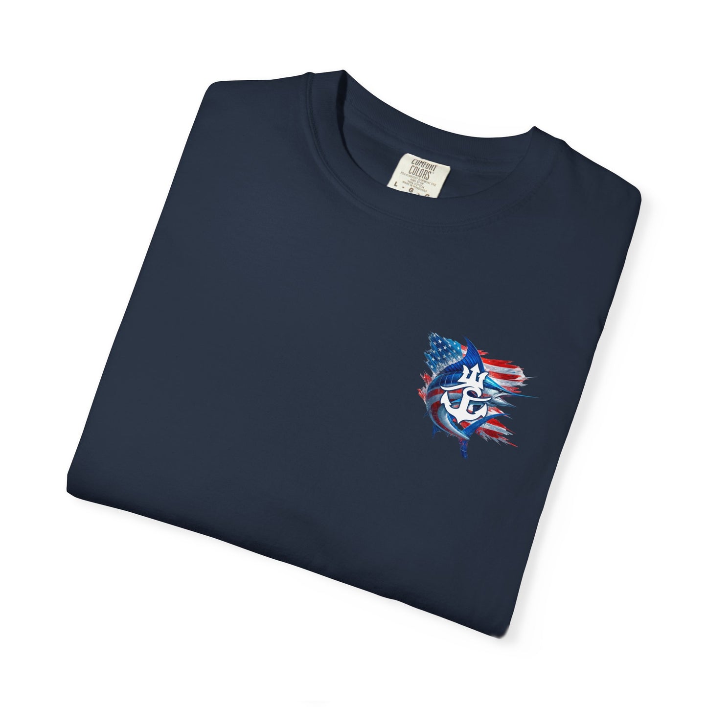 Patriotic Fish Graphic Tee