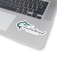 Stylish Kiss-Cut Stickers for Laptop, Car, and Water Bottles - Perfect Gift for Fishing Enthusiasts