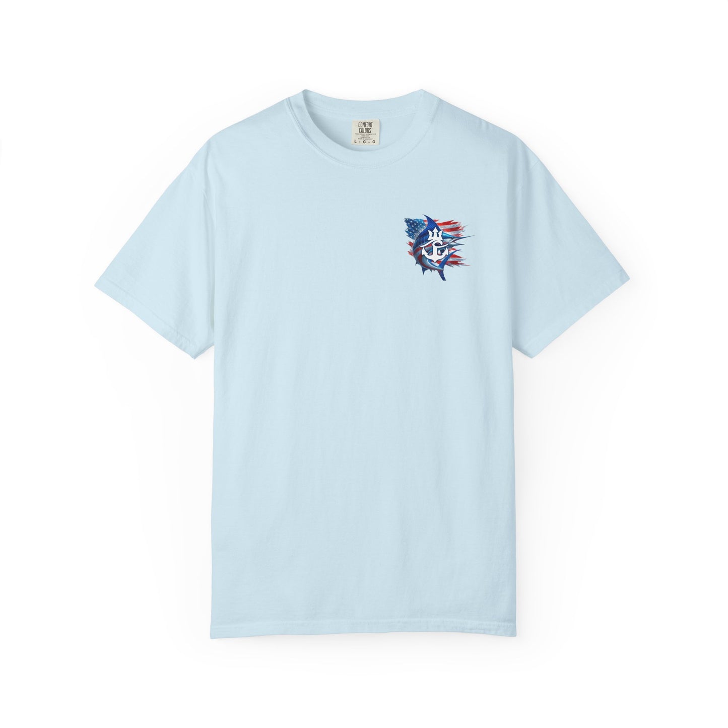 Patriotic Fish Graphic Tee