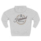 Three-Panel Fleece Hoodie - Cozy Casual Style for Everyday Adventures, Perfect Gift for Friends, Family, Birthdays, Holidays