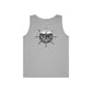 Nautical Skull Tank Top, Summer Apparel, Beach Wear, Unisex Fashion, Gift for Sailors, Ocean Lover's Gift