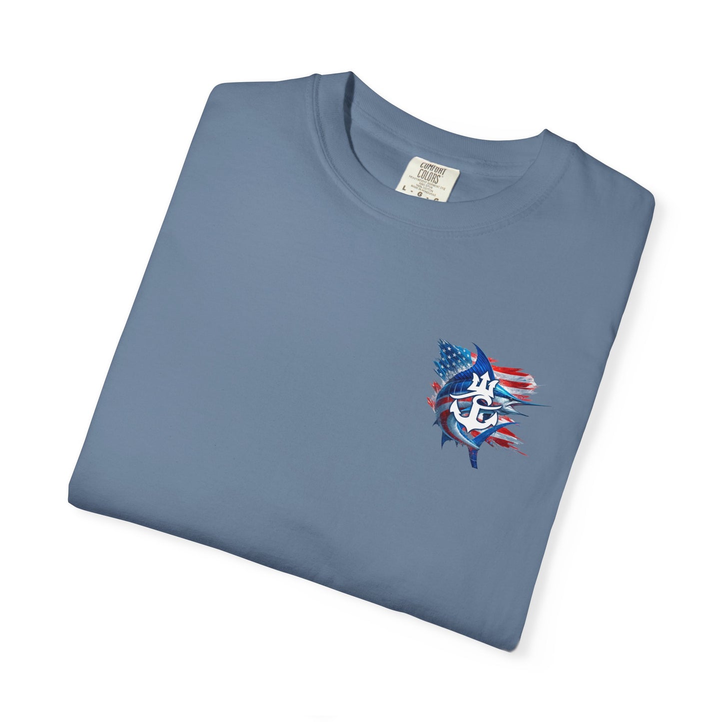 Patriotic Fish Graphic Tee