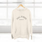 Cozy Fleece Hoodie for College Students, Full Ahead Design, Perfect for Casual Outings, Gifts for Graduates, Nautical Style