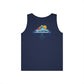 Adventure Awaits Unisex Cotton Tank Top, Summer Shirt, Beach Wear, Gift for Travelers, Unisex Summer Apparel, Casual Tank